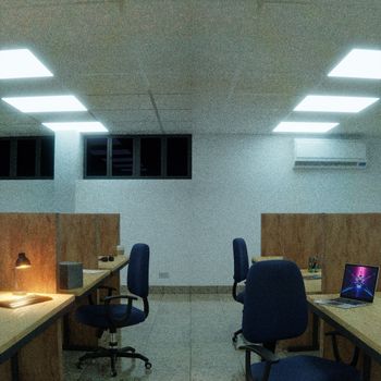 LED panel 40 W, 600×600
